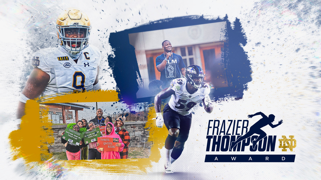 Daelin Hayes Named Inaugural Recipient of Frazier Thompson Award Daelin Hayes Named Inaugural Recipient of Frazier Thompson Award