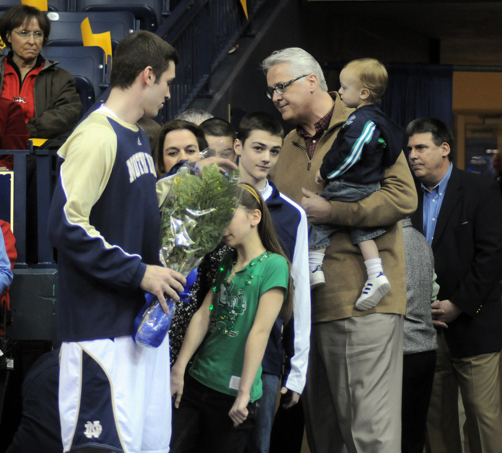 Irish Down Connecticut on Senior Night