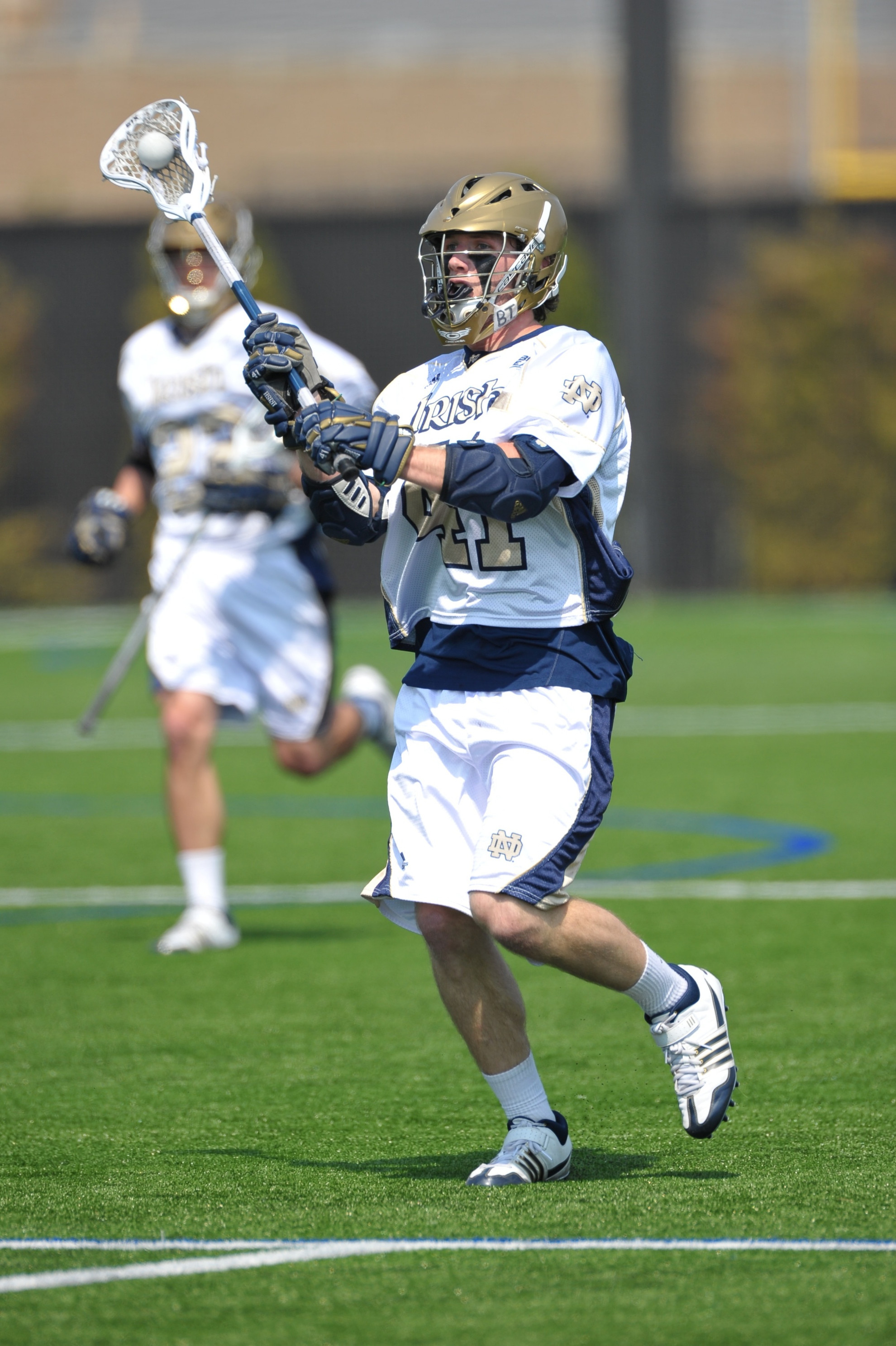 #3 Irish At #8 Penn State On Sunday Quinn Cully netted a goal in last season's showdown with Penn State.