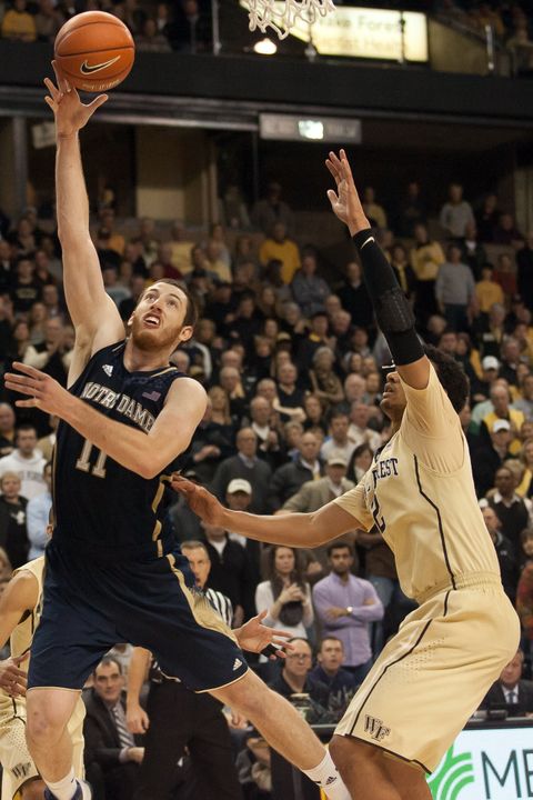 Garrick Sherman notched 20 points and six rebounds in a 65-58 setback at Wake Forest on Jan. 25. That was the only regular-season meeting between the two teams.