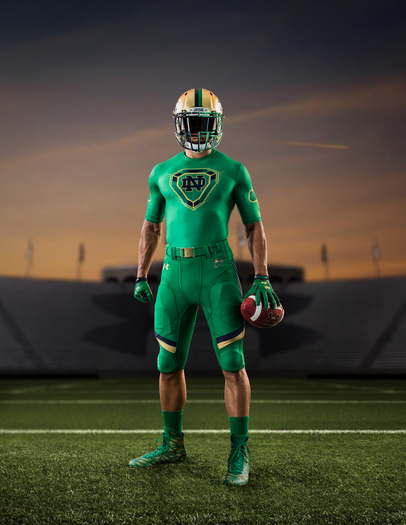 2015 Under Armour Shamrock Series Uniforms