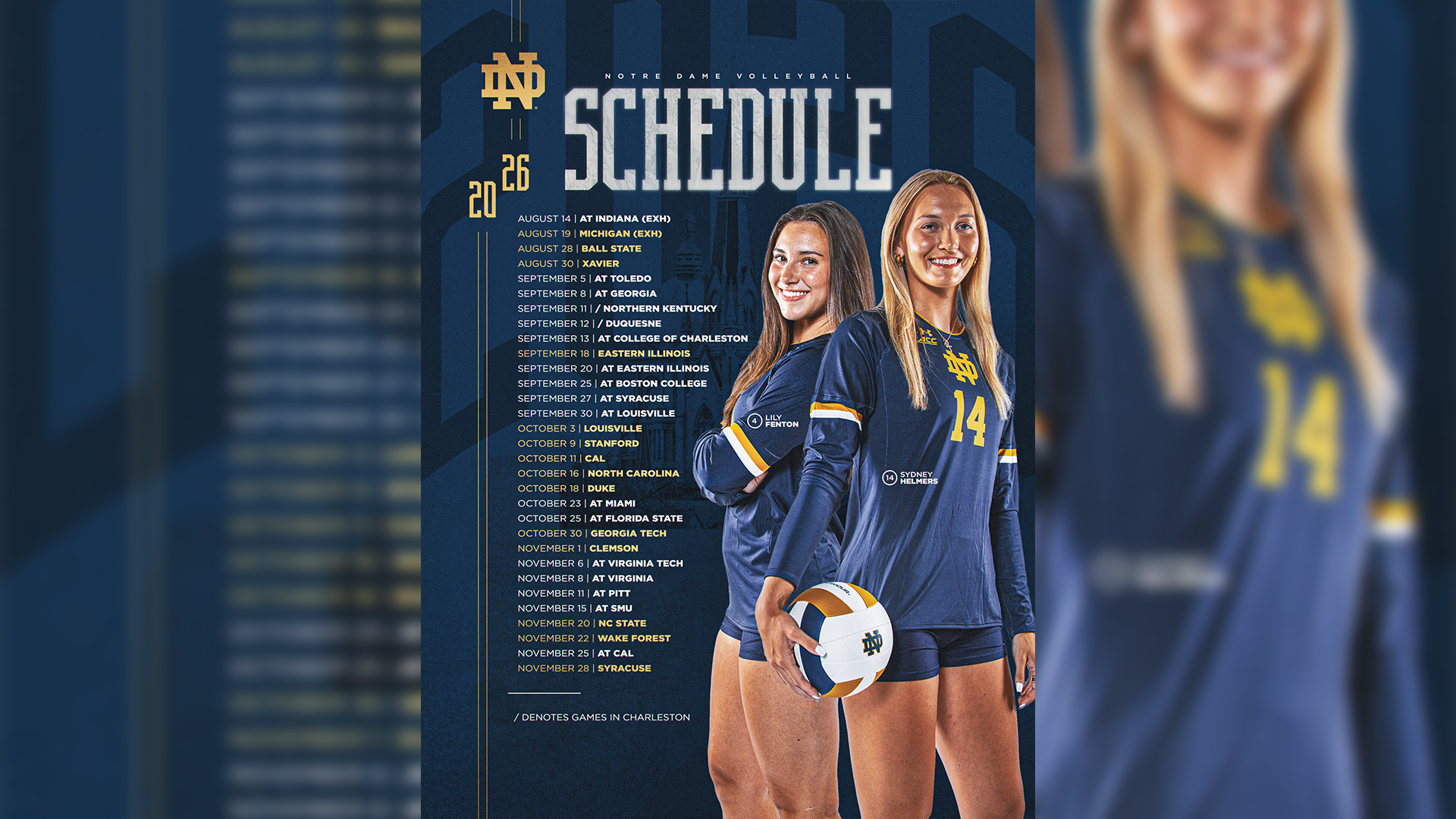 Volleyball Finalizes 2026 Schedule Volleyball Finalizes 2026 Schedule