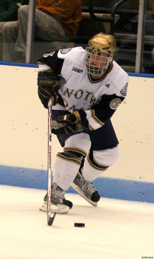 Notre Dame Closes Out First Half With A Home-And-Home Series Versus Bowling Green Freshman Patrick Gaul picked up the first point of his collegiate career when he teamed with Ian Cole to set up Dan Kissel's game winner in the 1-0 win at Ferris State on Dec. 6.