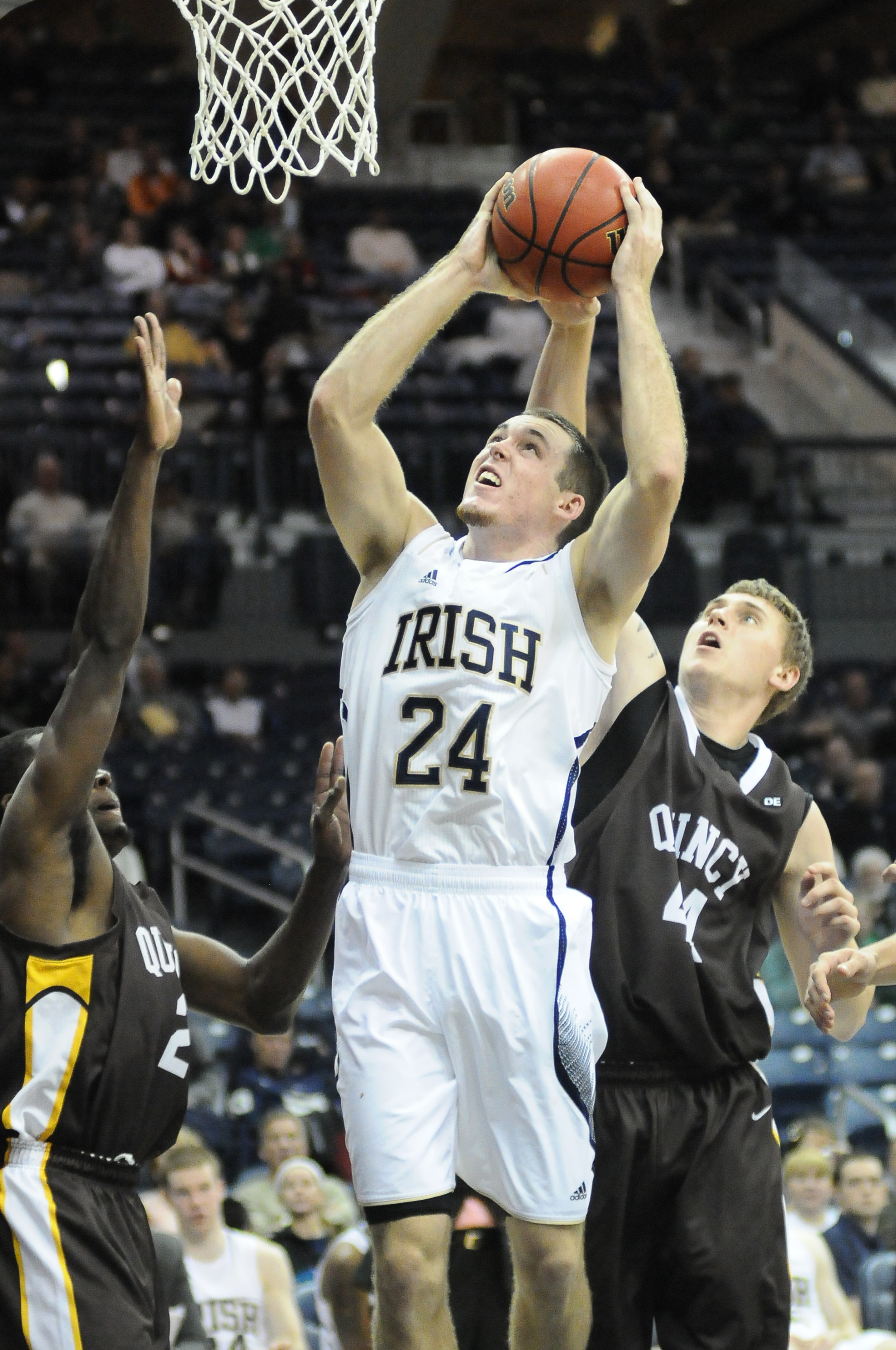 #22/23 Irish Play Host To Cardinal Stritch In Exhibition Finale Sophomore Pat Connaughton had 12 points, eight rebounds and six assists in Monday's exhibition win over Quincy.