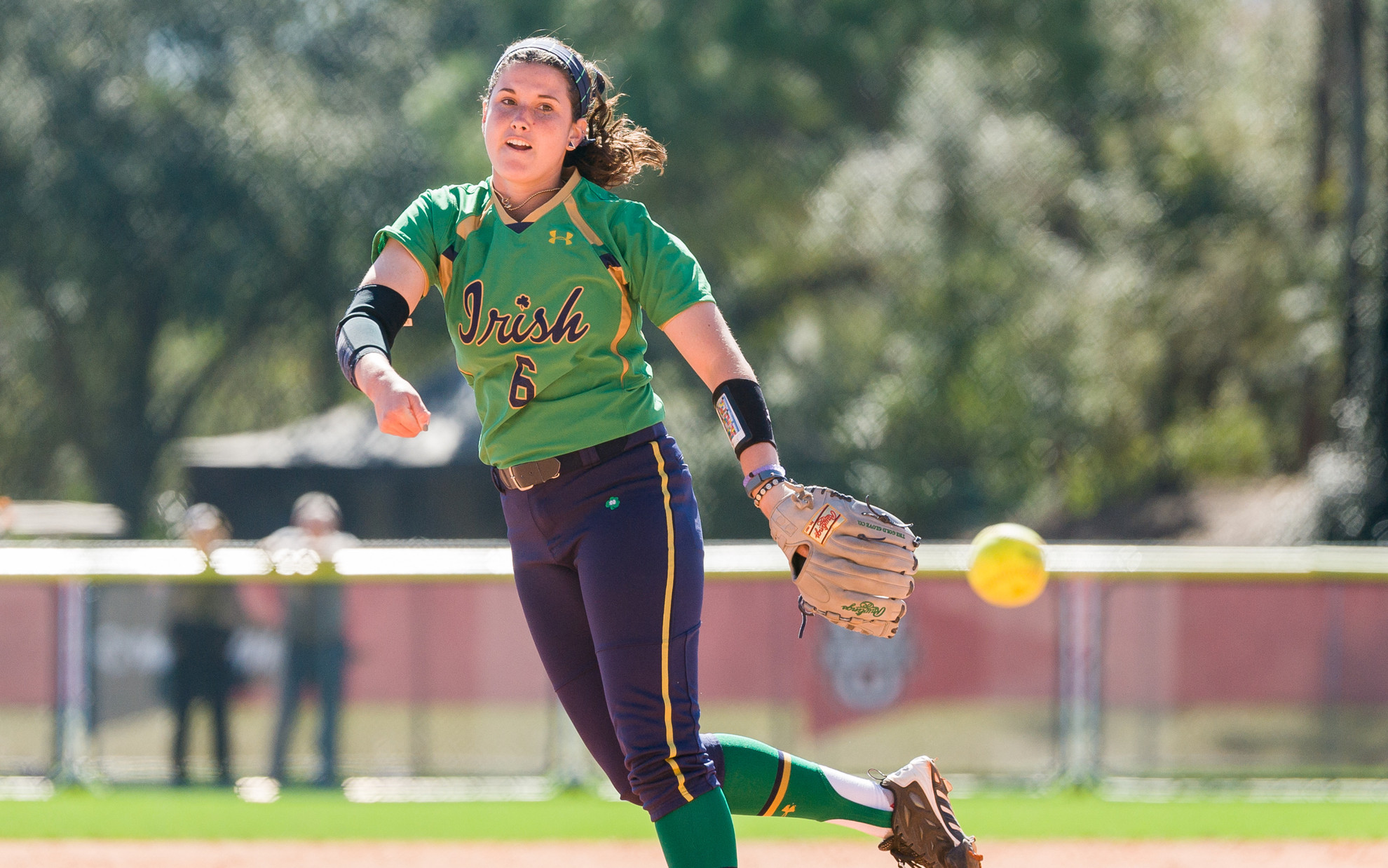 Getting to Know Softball’s Rachel Nasland Junior pitcher Rachel Nasland, a 2015 all-ACC second team selection, is off to another fast start for Notre Dame this season