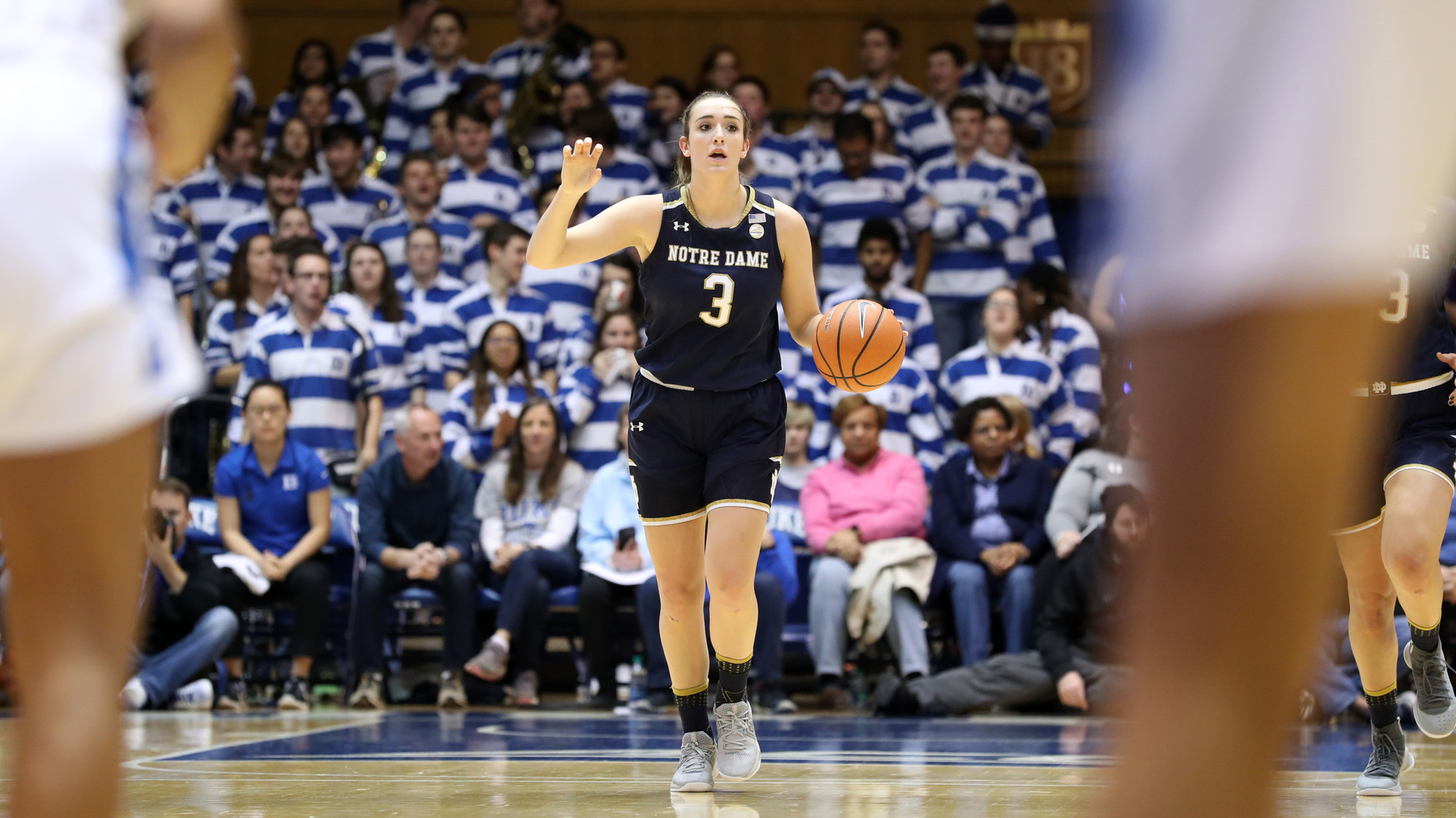 No. 5 Irish Down No. 19 Duke, 72-54 No. 5 Irish Down No. 19 Duke, 72-54