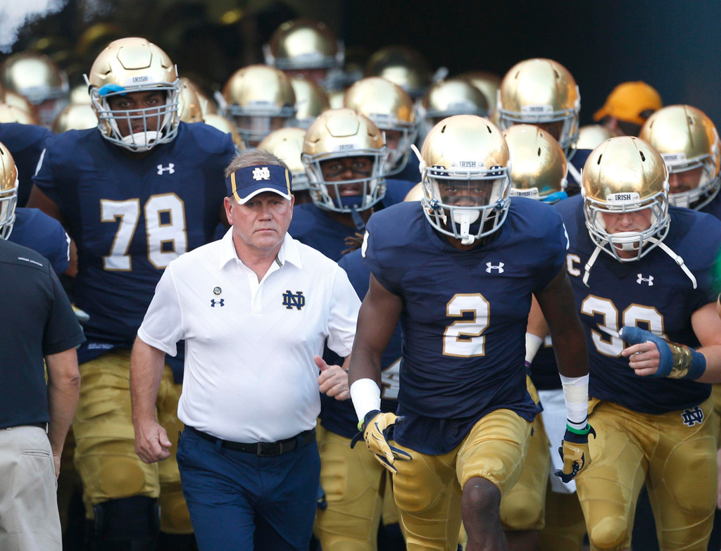 Notre Dame 38,  Texas 3