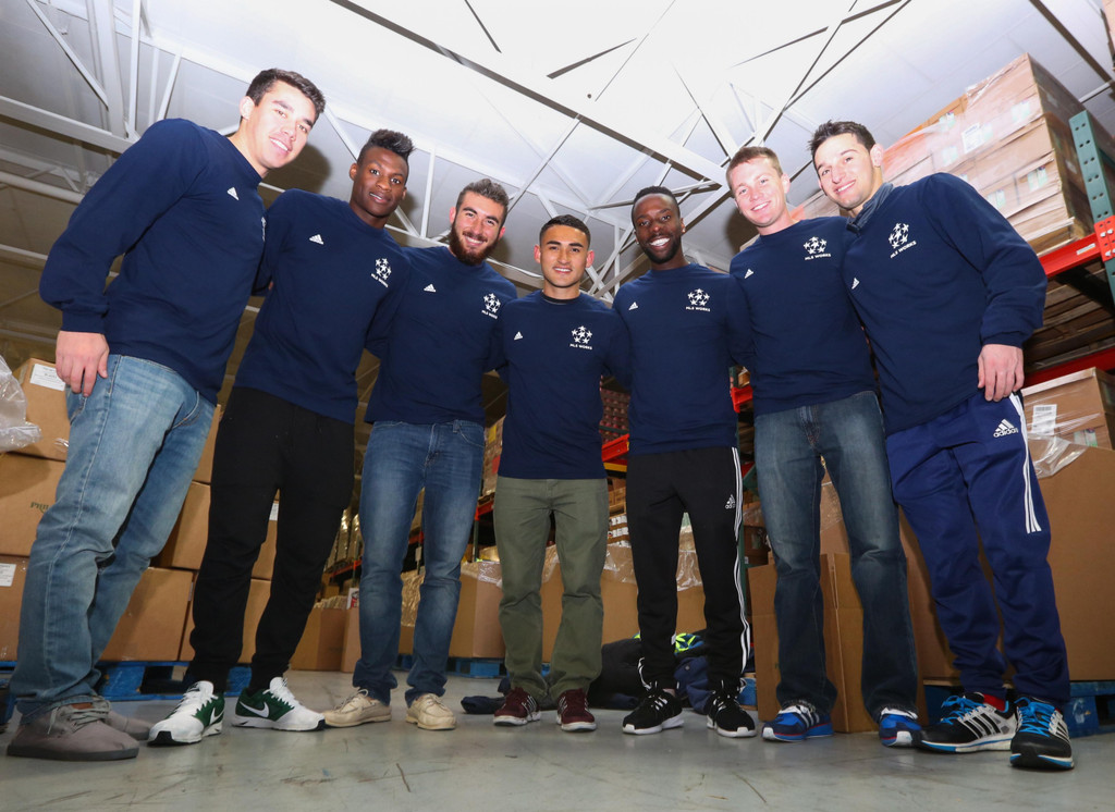 Nick Besler at the MLS SuperDraft