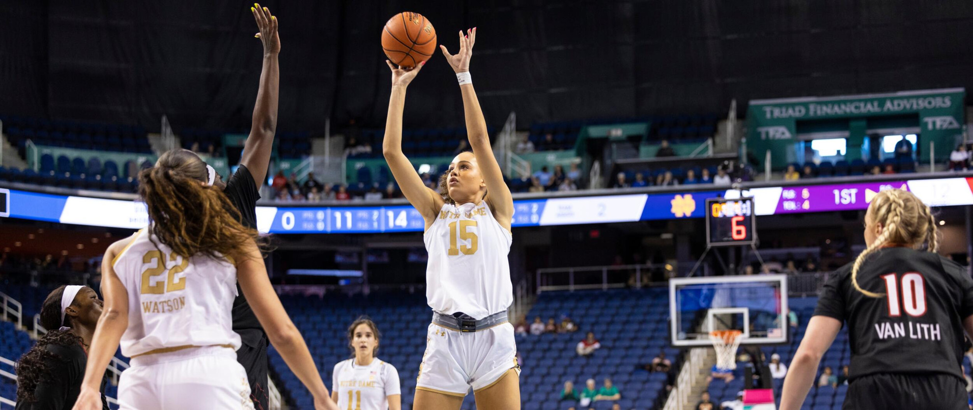 Notre Dame falls to Louisville in ACC semifinal Notre Dame falls to Louisville in ACC semifinal