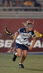Caitlin McKinney scored four goals and added two assists for six-point game in 16-13 loss at Syracuse.