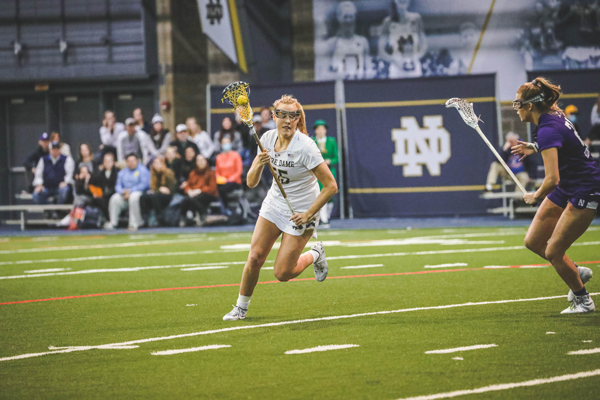 Irish Fall in Battle Against Northwestern Irish Fall in Battle Against Northwestern