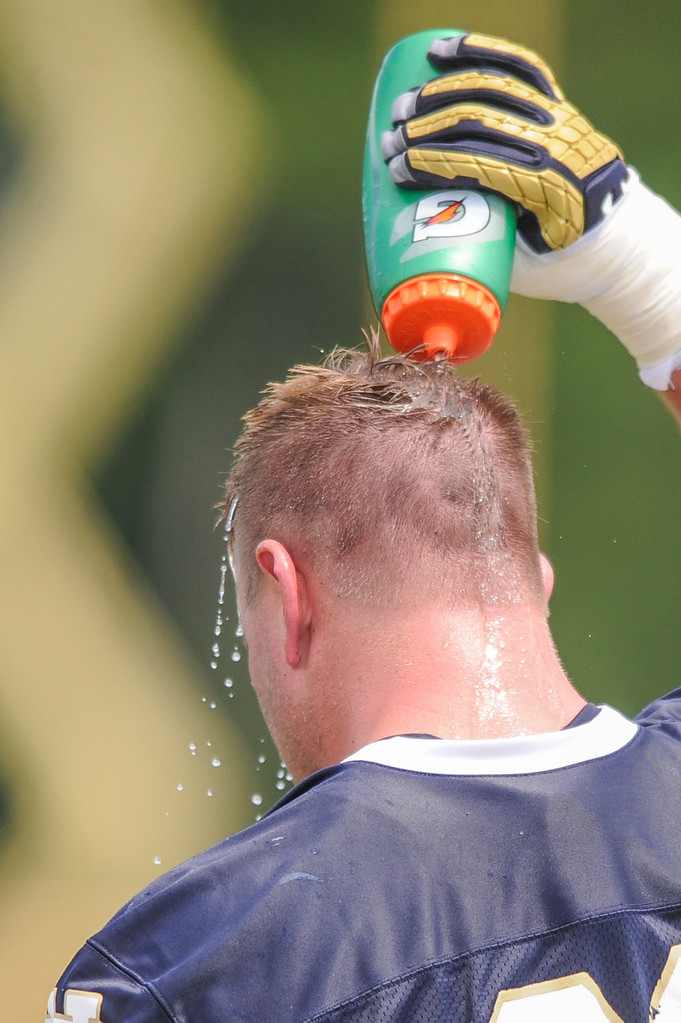 2017 Notre Dame Football Fall Camp - Practice One