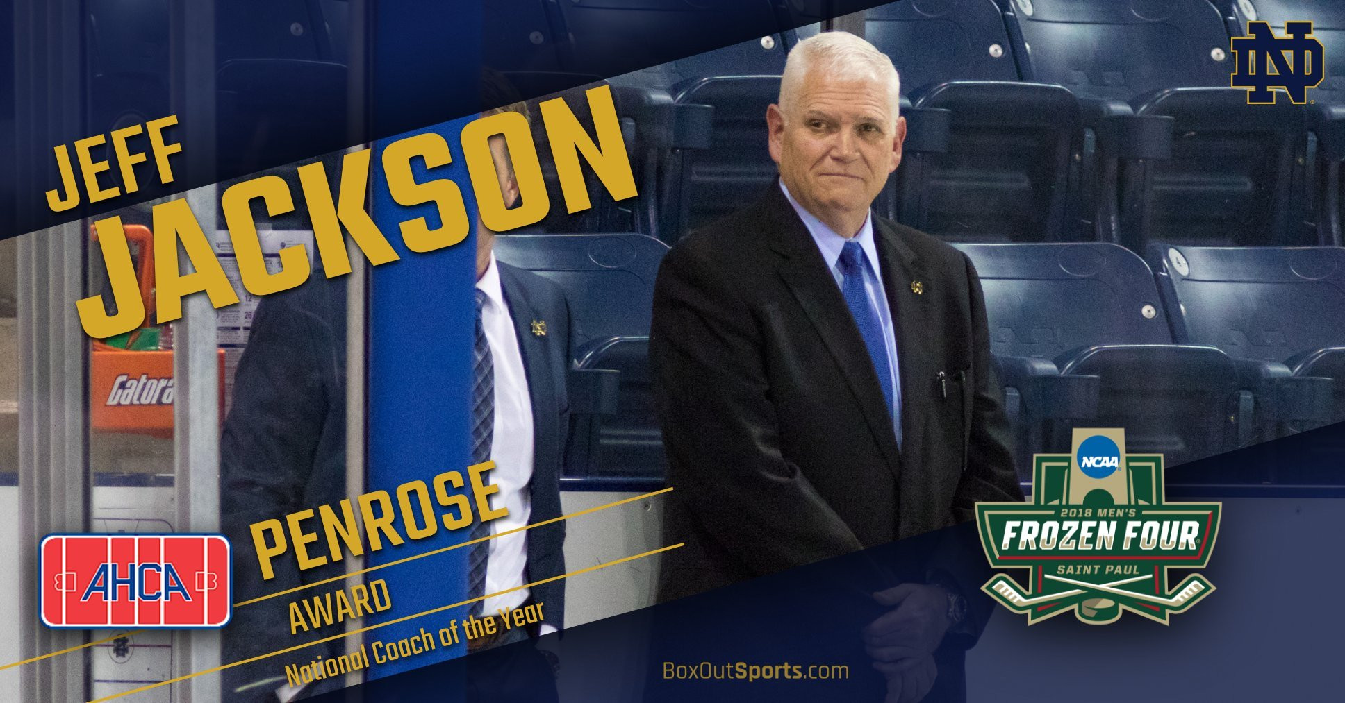 Jackson Garners Penrose Award As National Coach Of The Year Jackson Garners Penrose Award As National Coach Of The Year