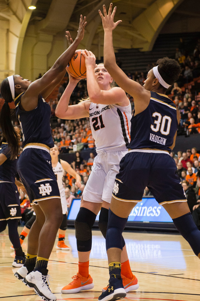 ND Women's Basketball at Oregon State (USATSI)