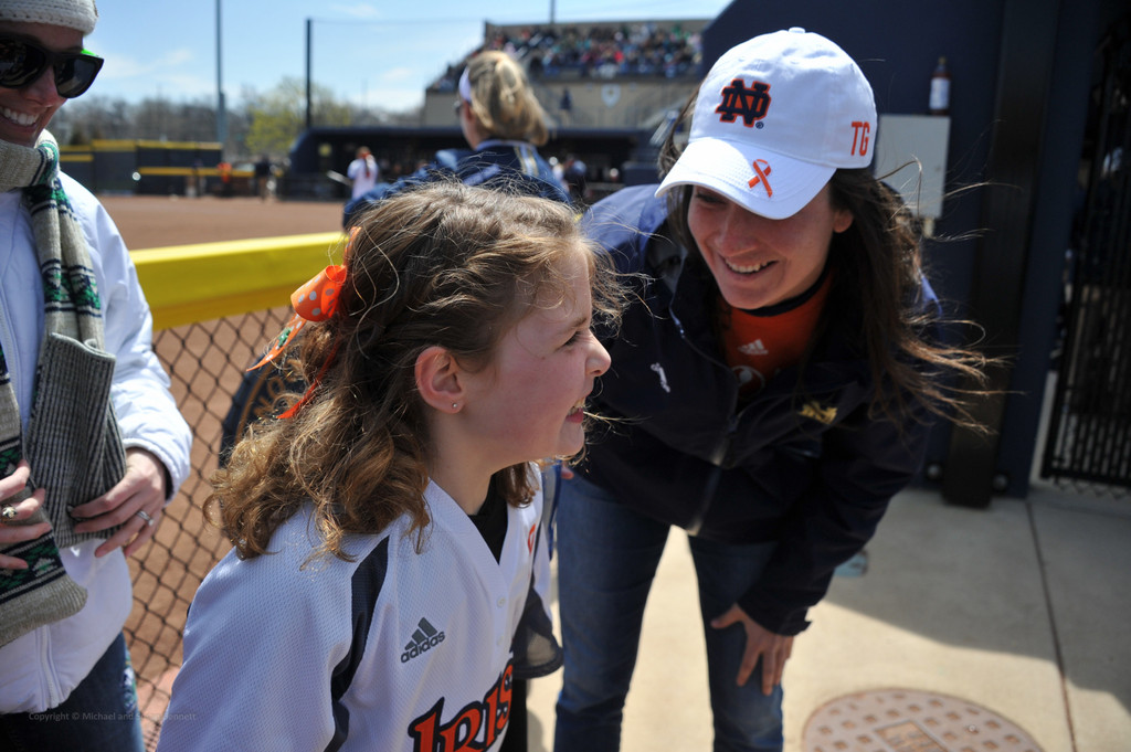 2014 Notre Dame Strikeout Cancer Doubleheader