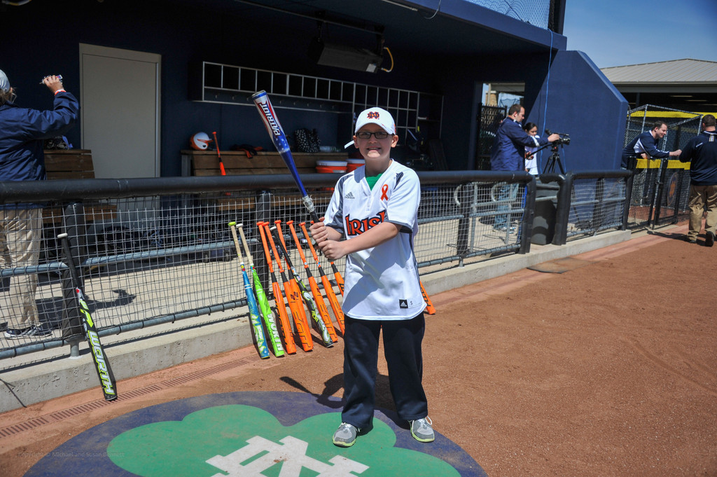 2014 Notre Dame Strikeout Cancer Doubleheader