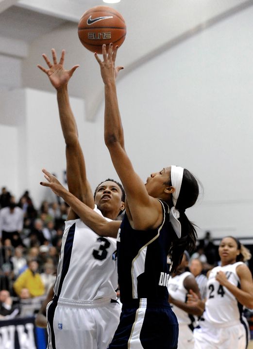 Skylar Diggins led the Irish with 22 points and added three rebounds, three assists and two steals.