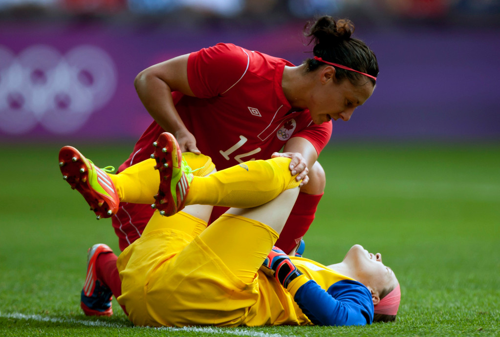 Melissa Tancredi London Olympics Gallery (AP)