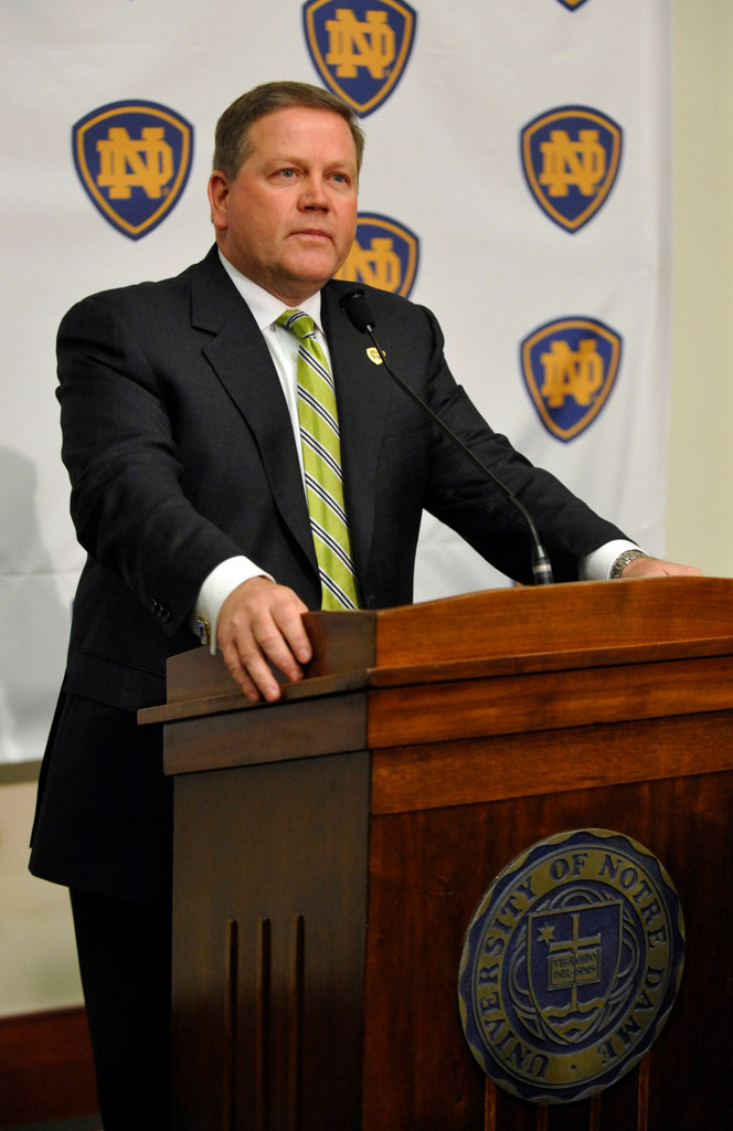 Brian Kelly Hired as Notre Dame Football Coach (AP)