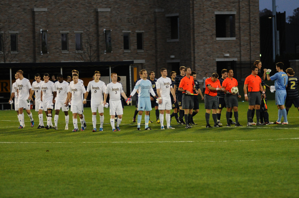 Notre Dame Men's Soccer vs Marquette on 10-24-2012
