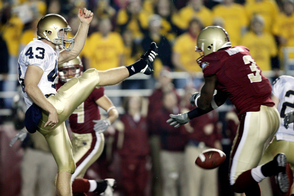 Notre Dame vs. Boston College, 11/08/08