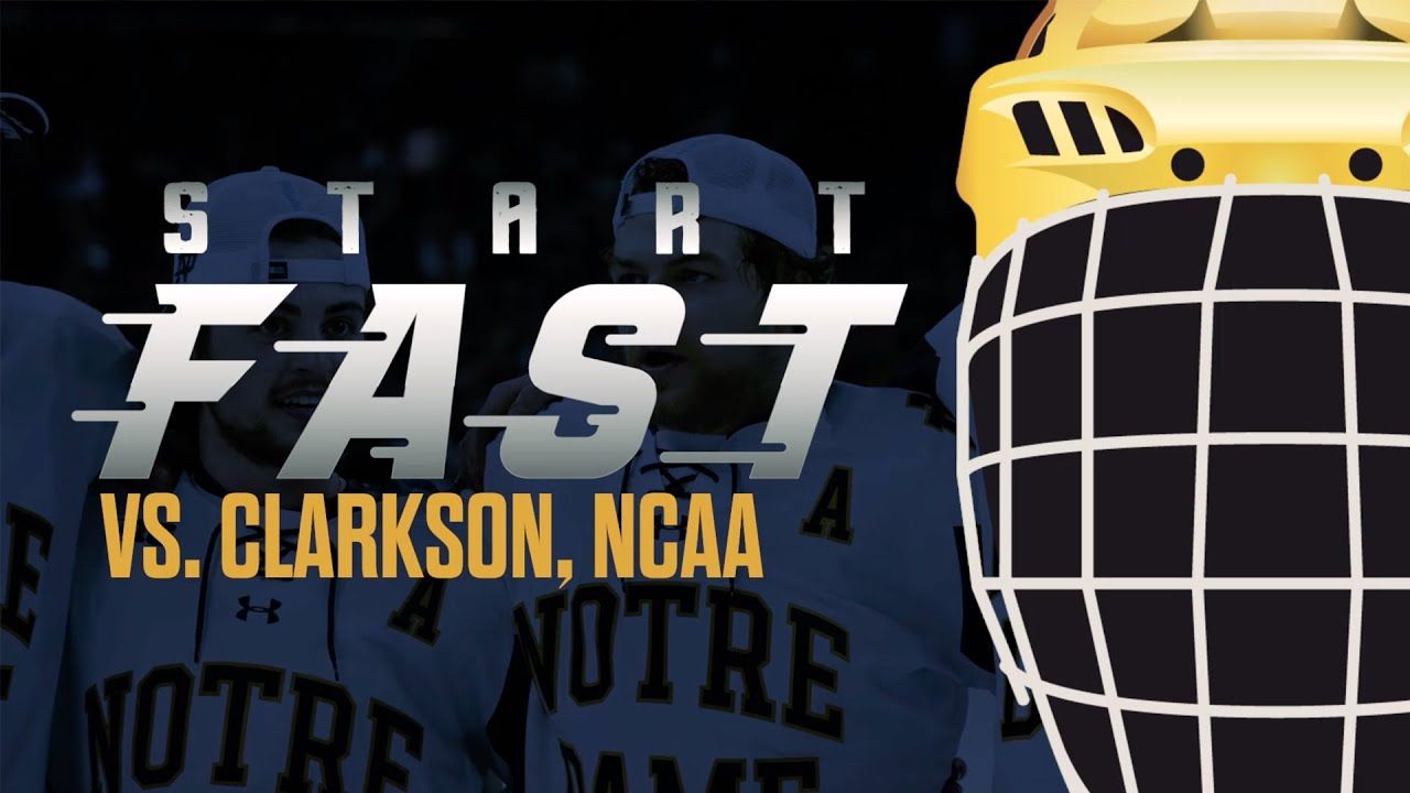 Start Fast | @NDHockey vs Clarkson (2019)