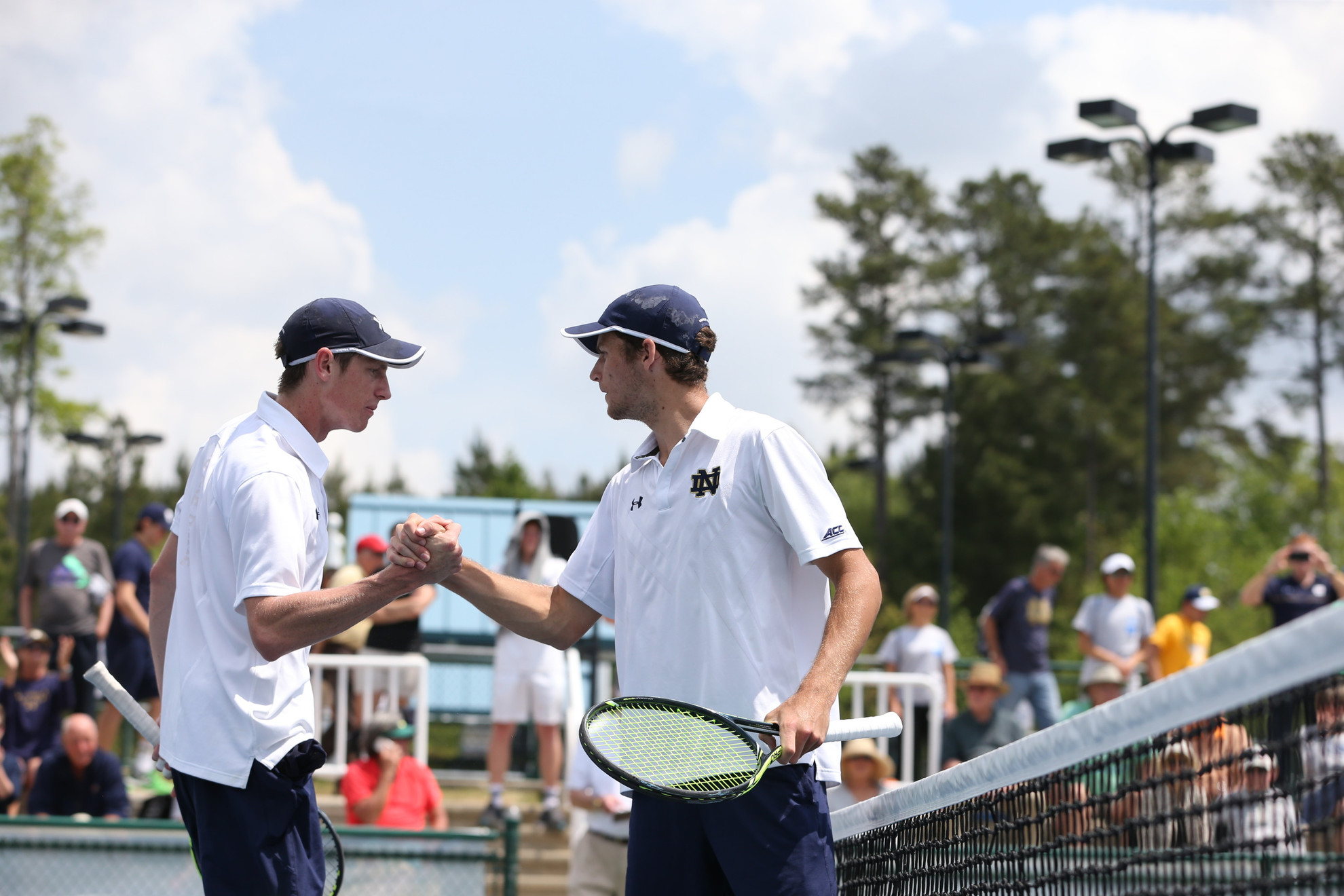 Irish Pair Advance To Round of 16 At NCAA Doubles Championship Irish Pair Advance To Round of 16 At NCAA Doubles Championship