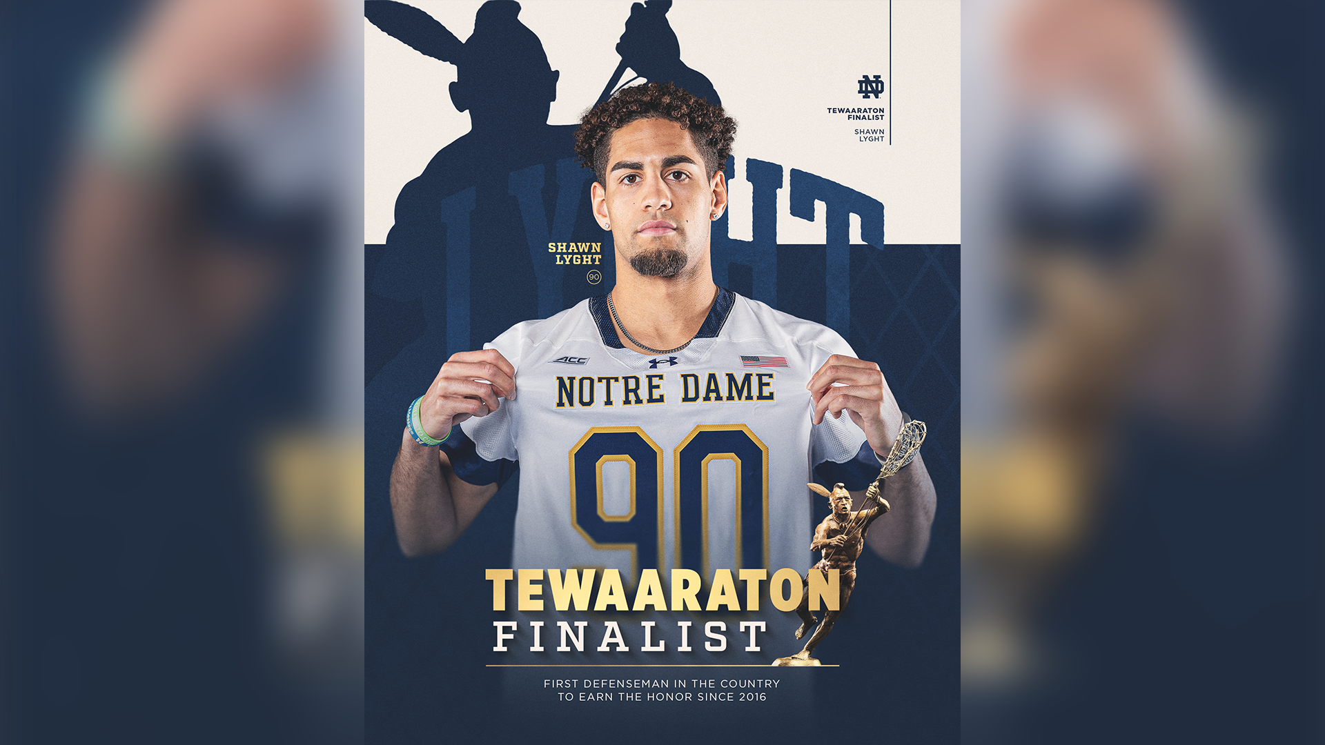 Shawn Lyght Named Tewaaraton Award Finalist Shawn Lyght Named Tewaaraton Award Finalist
