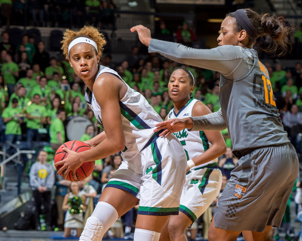 No. 3 Notre Dame vs. No. 18 Tennessee