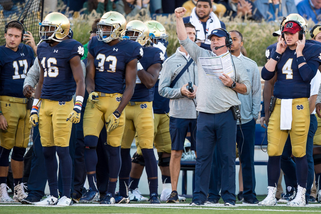 Notre Dame 41, Navy 24