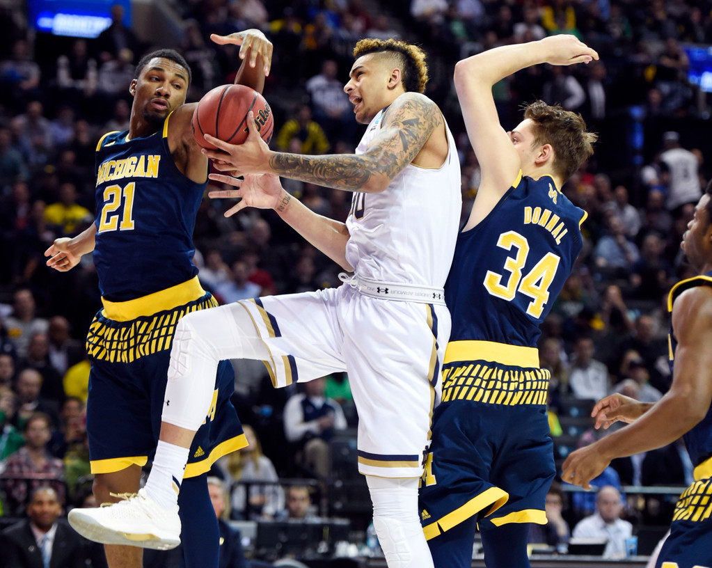 #6 Notre Dame Eliminates #11 Michigan