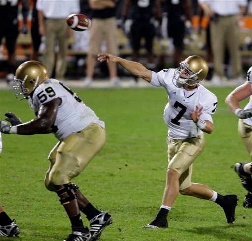 Mike Anello And Chris Stewart Named First-Team Academic All-District 5 Notre Dame Purdue Football