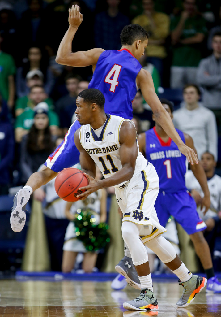 Notre Dame vs. UMass Lowell, 83-57