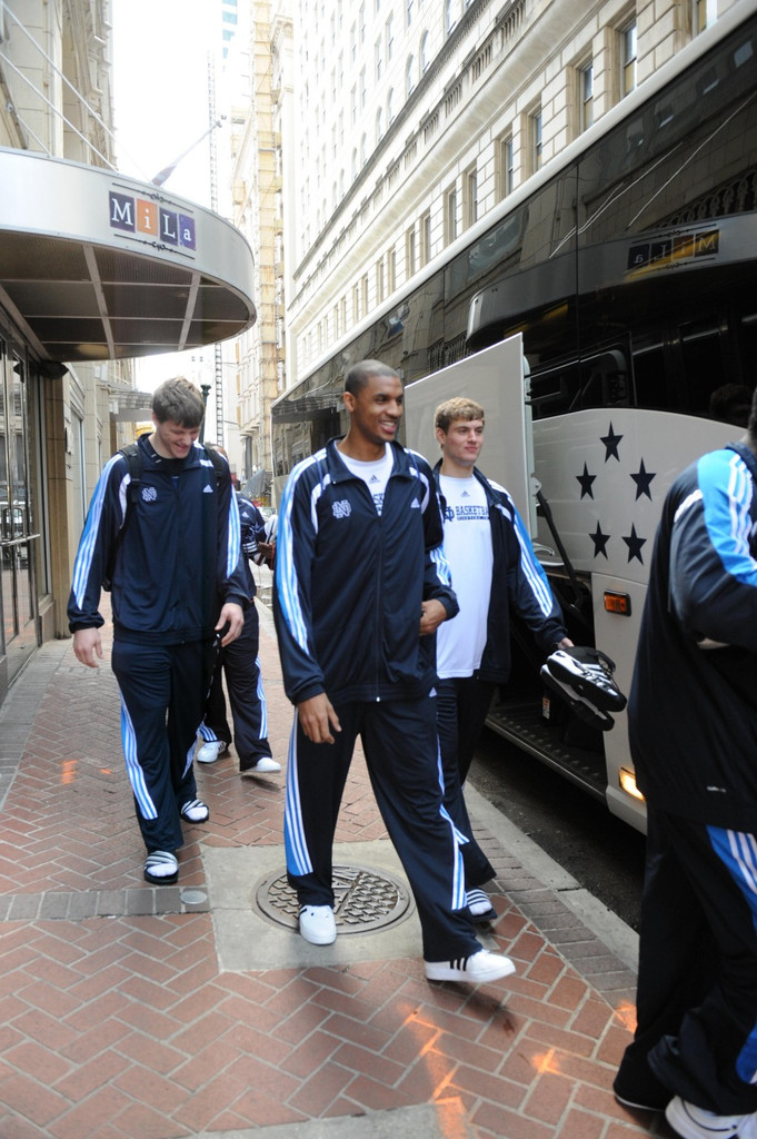 NCAA First Round Practice (AP)