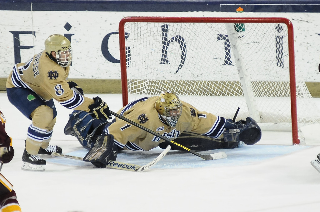 Notre Dame Men's Hockey vs Minnesota Duluth on 10-19-2012