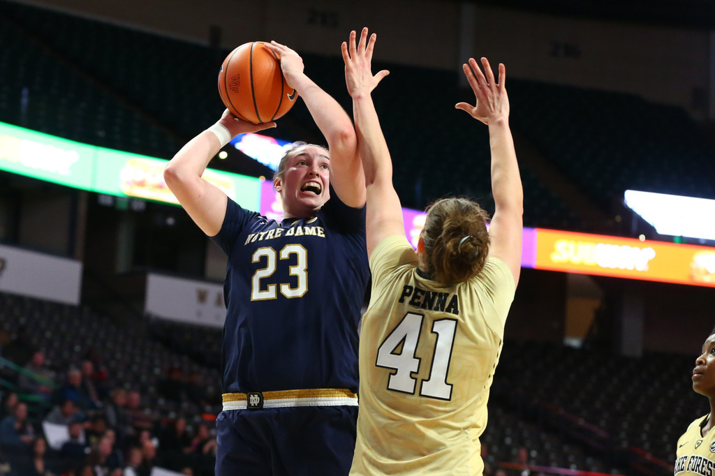 ND WBB vs. Wake Forest (USATSI)