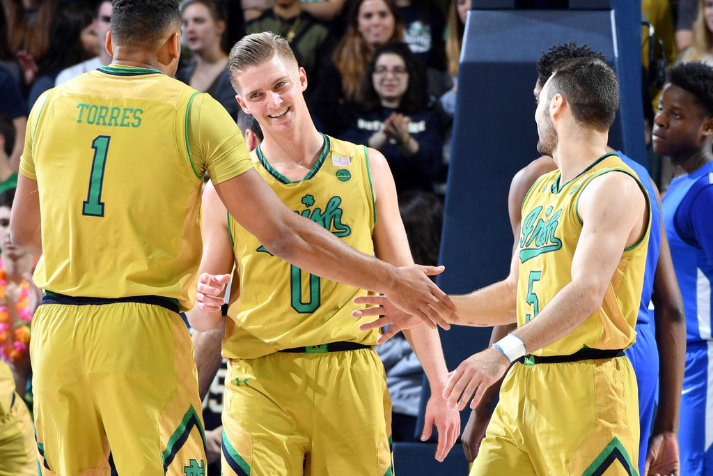 Notre Dame MBB vs. St. Francis Brooklyn (USATSI)