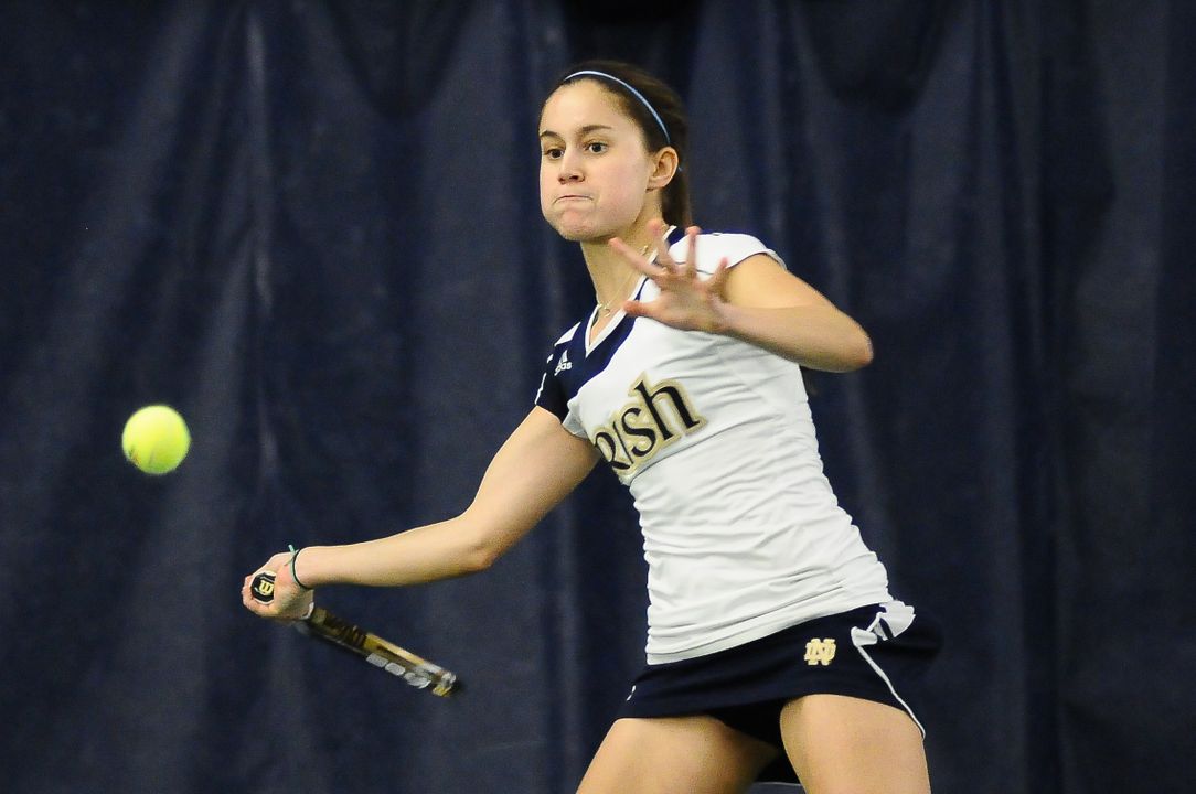 Notre Dame Women's Tennis vs Indiana on February 24th,2012