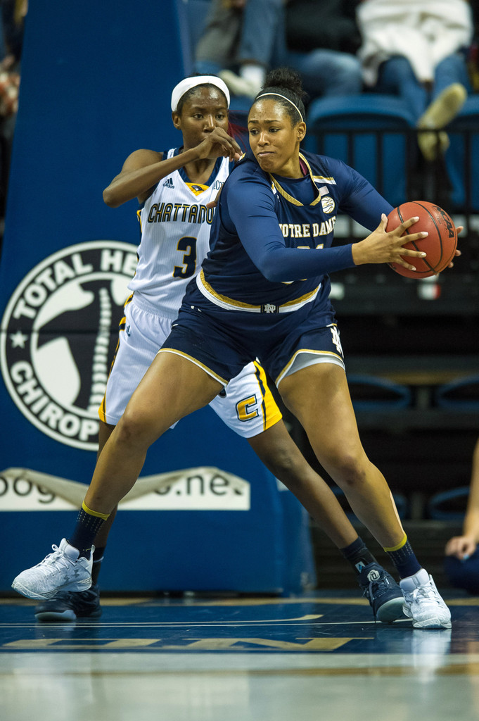 No. 2 Notre Dame 79, Chattanooga 58