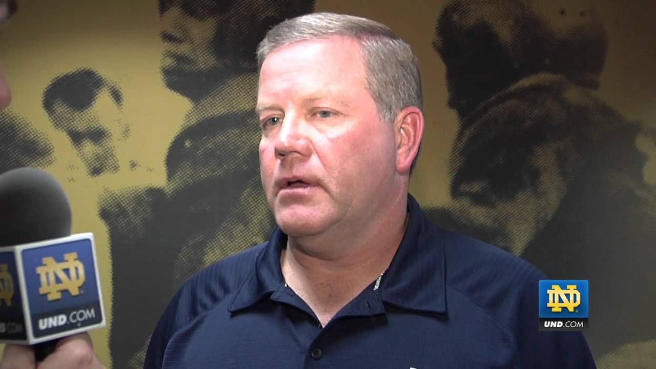 Brian Kelly - ACC Affiliation Reaction - Notre Dame Football