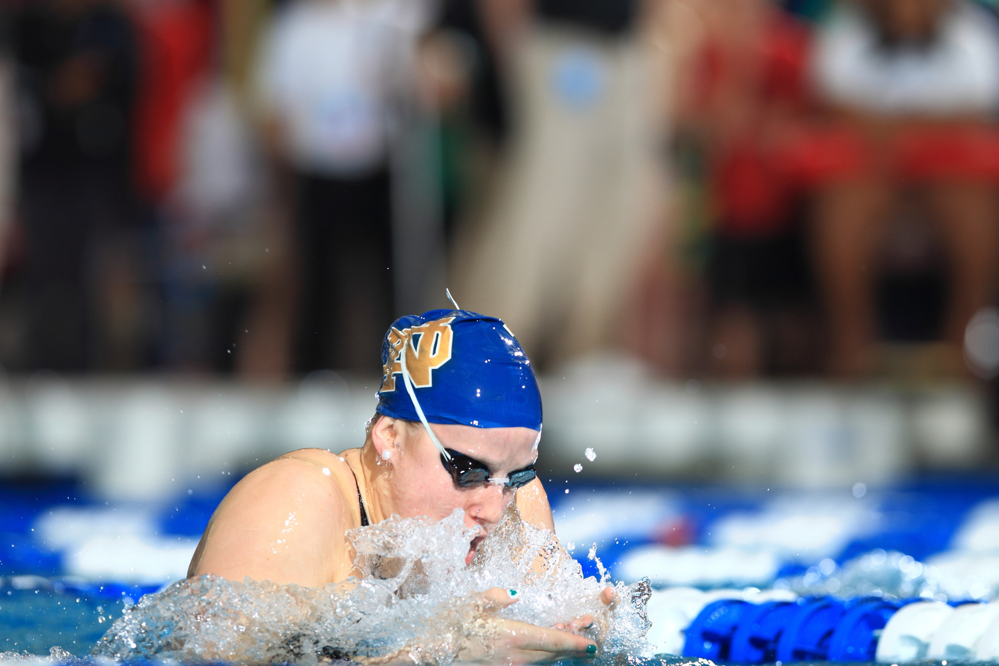 Reaney Earns All-America Honors In 100 Breast For Third Time Senior Emma Reaney finished third in the 100 breast Friday night.