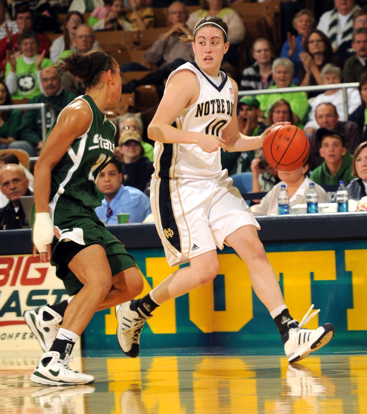 #14/10 Irish Knock Off #24 Michigan State, 78-72 Michigan St Notre Dame Basketball