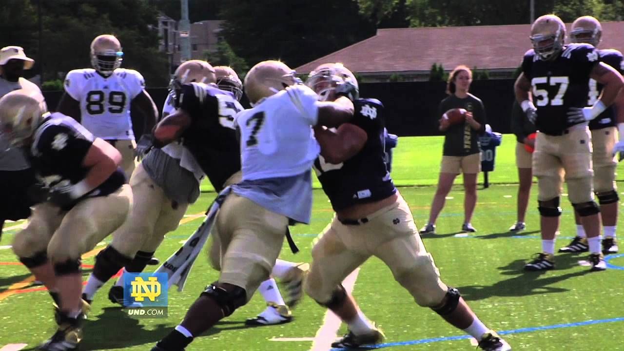 Notre Dame Football Practice Update - Aug. 17, 2012