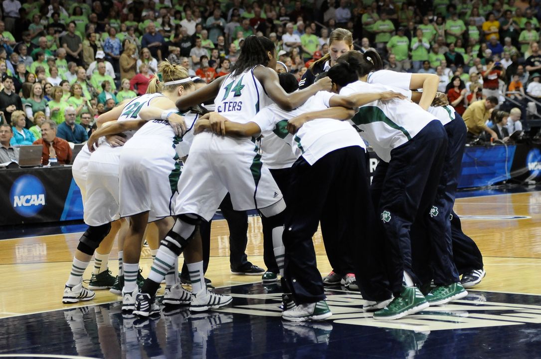 2012 Women's Basketball Championship Notre Dame vs Liberyy on 3-18-12
