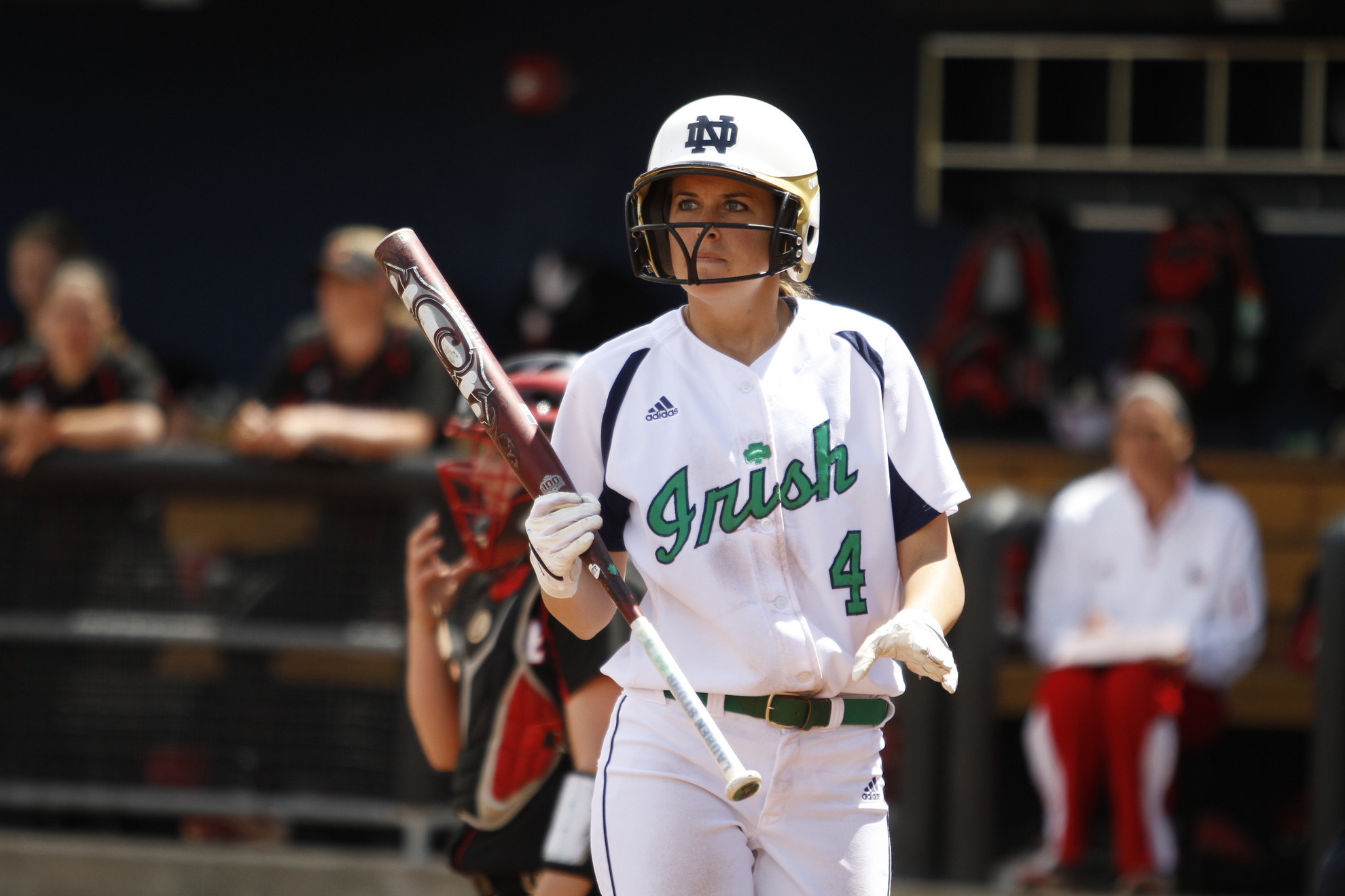 The Journey Begins For Irish Softball Senior outfielder Lauren Stuhr is one of 13 monogram winners back in the fold for the 2014 Notre Dame team