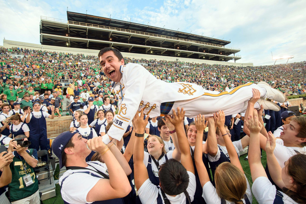 Notre Dame 62, UMass 27