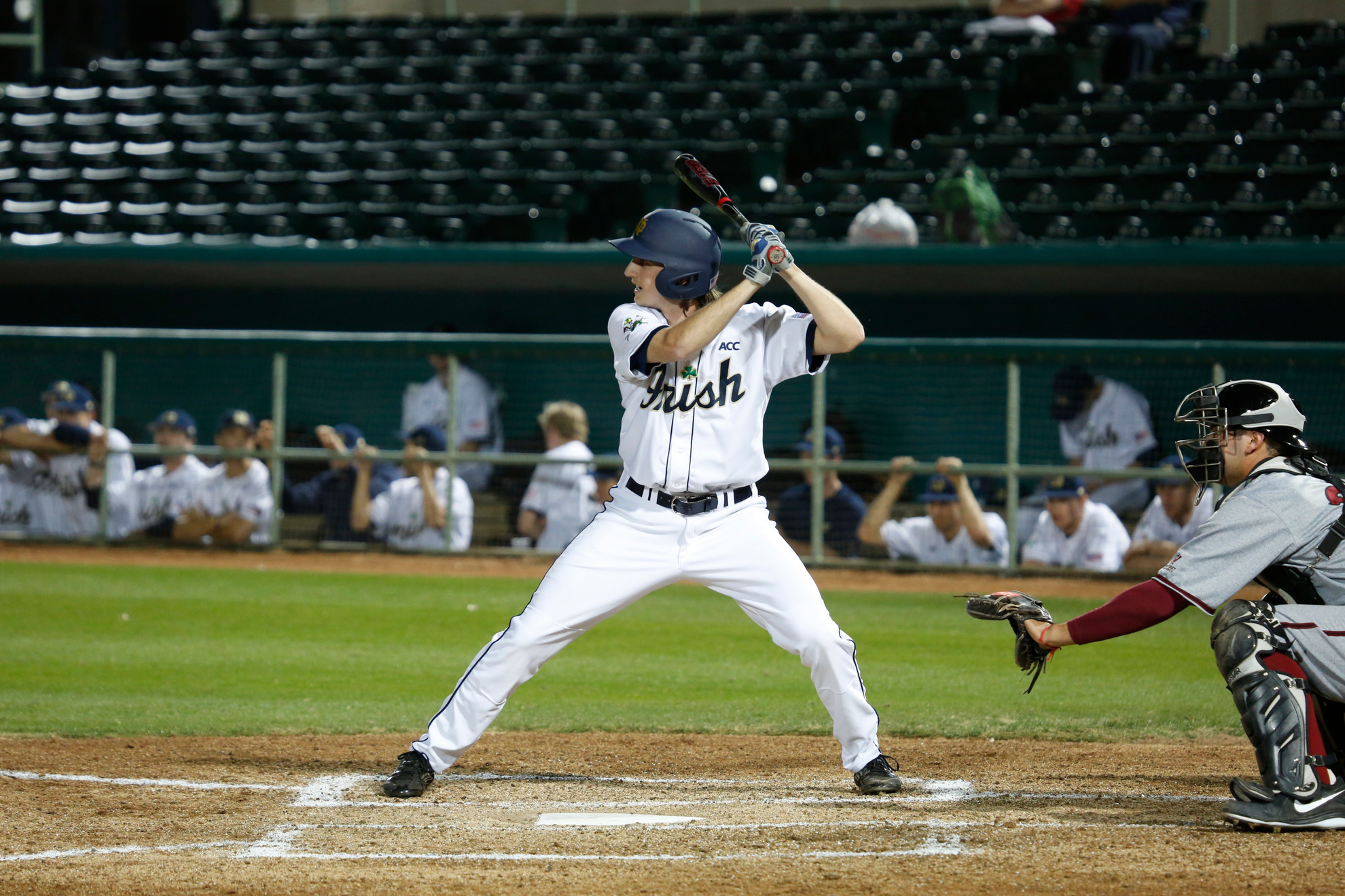 Irish Pound Wolverines In Ann Arbor, 9-1 Sophomore Zak Kutsulis notched four hits and drove in three runs in a big 9-1 win at Michigan Wednesday night.