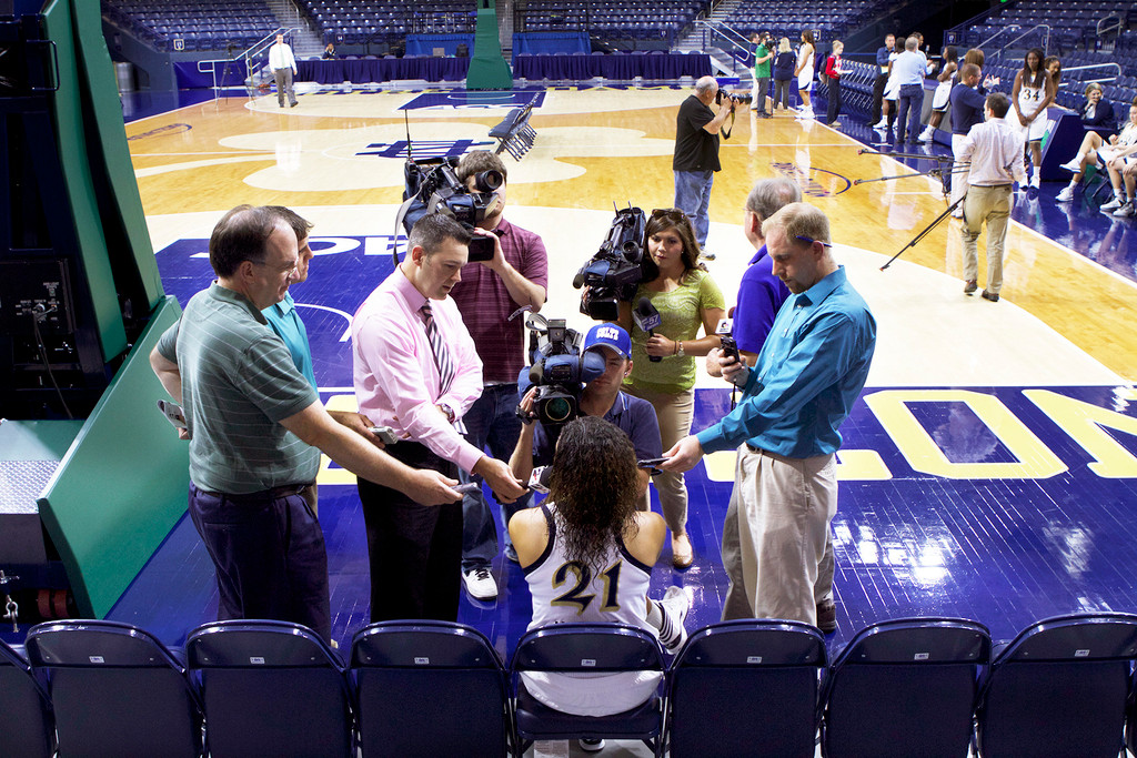 A Season In Photos: 2013-14 Notre Dame Women's Basketball