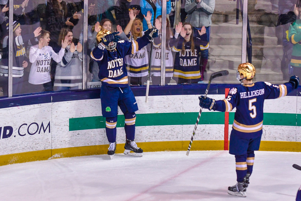 No. 2 Notre Dame Hockey vs. Michigan State, Game 1