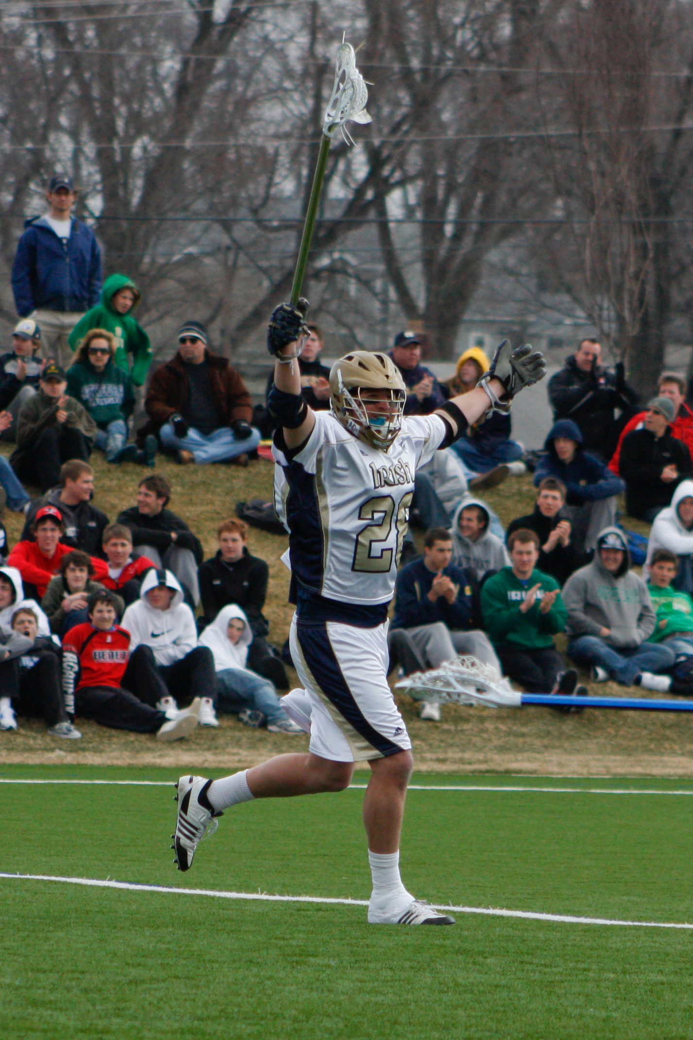 Notre Dame And Duke To Square Off On Sunday In NCAA Quarterfinals Zach Brenneman tallied three goals and two assists in the 12-7 season-opening win over Duke.